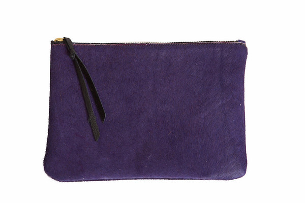 Oliveve queenie purple hair calf Oliveve queenie purple hair calf