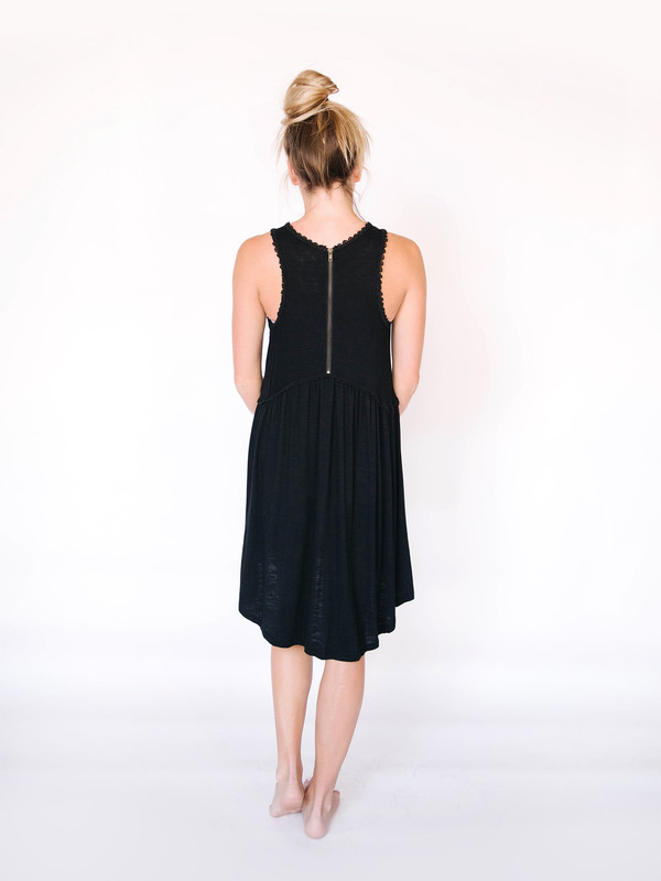 Jodifl Lace Trim Dress Jodifl Lace Trim Dress