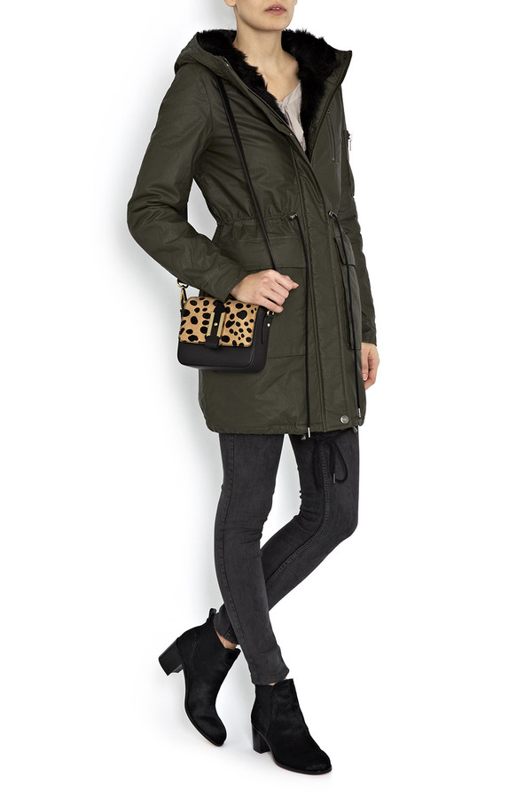 Khaki Green Daphne Parka Coat Khaki Green Daphne Parka Coat