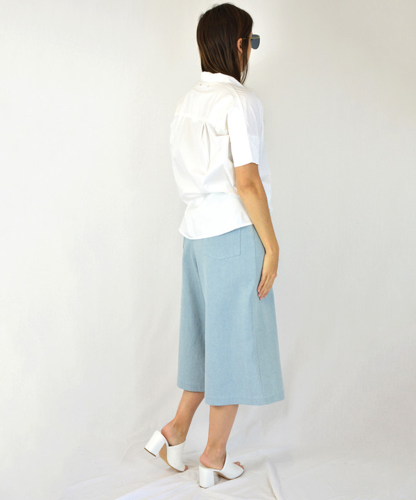 Esby White Stella Button Down Esby White Stella Button Down