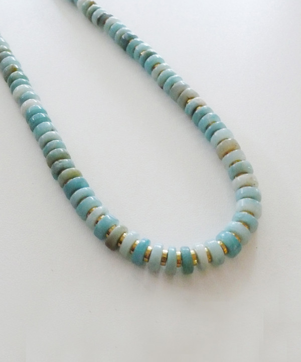 Growing Jewelry Infinite Amazonite Necklace Growing Jewelry Infinite Amazonite Necklace