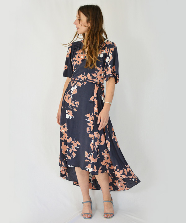 Just Female Leaf Wrap Dress Just Female Leaf Wrap Dress