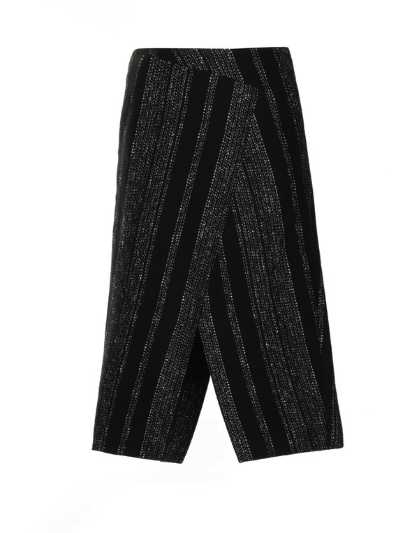 Apiece Apart - Livia Blanket Wrap Slit Skirt in Lezat Stripe Apiece Apart - Livia Blanket Wrap Slit Skirt in Lezat Stripe