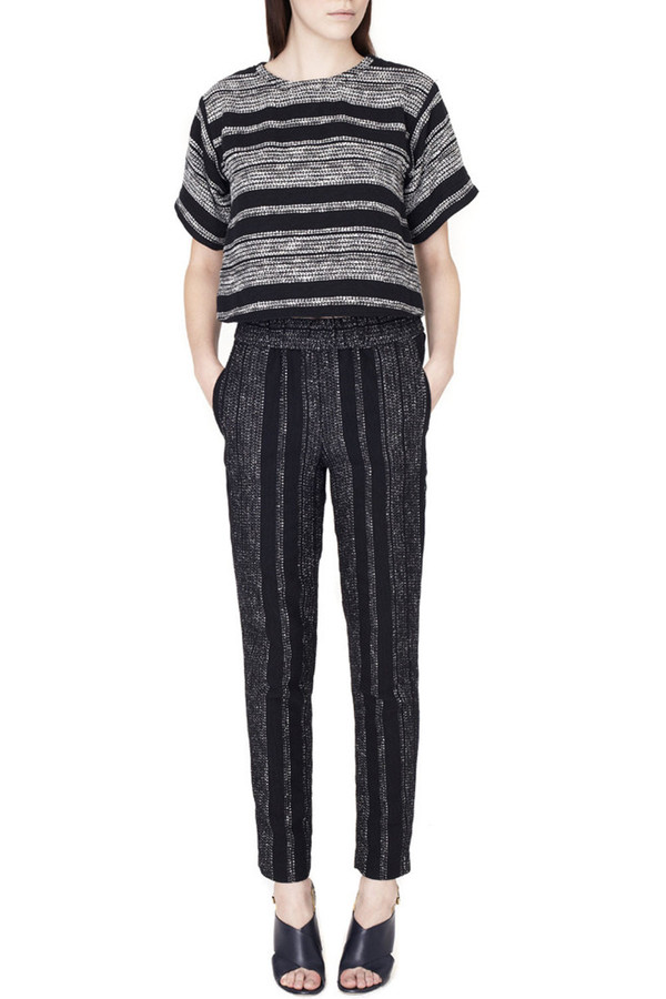 Apiece Apart - Luca Trousers in Lezat Stripe Print Apiece Apart - Luca Trousers in Lezat Stripe Print