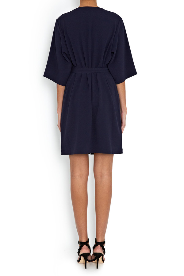 Rodebjer - Navy Orbita Kimono Coat Rodebjer - Navy Orbita Kimono Coat