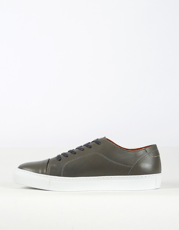 Garment Project Classic Lace Sneaker Grey Garment Project Classic Lace Sneaker Grey