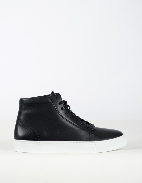 Men's Garment Project Legend High Top Sneaker Black Men's Garment Project Legend High Top Sneaker Black
