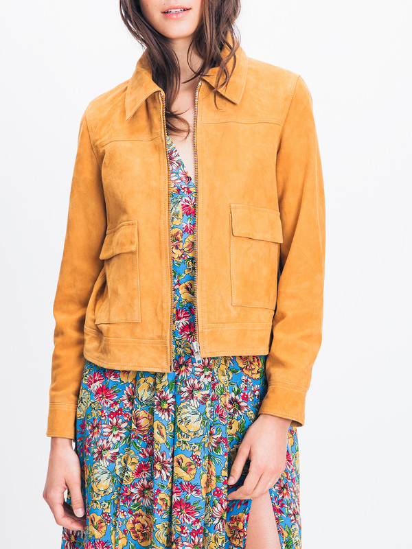 HIDE HARRI ZIP UP JACKET HIDE HARRI ZIP UP JACKET