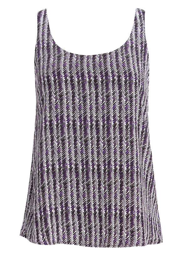 Amour Vert Stacy Tank Dash Print Amour Vert Stacy Tank Dash Print