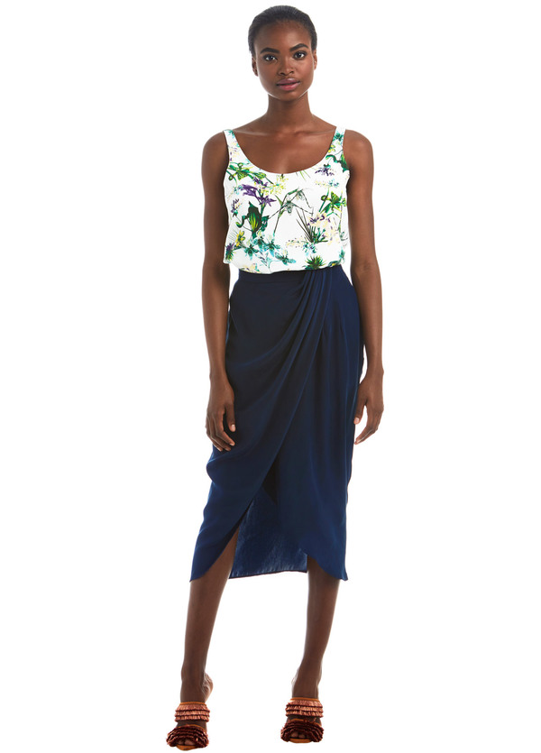 Amour Vert Stacy Tank Tropical Print Amour Vert Stacy Tank Tropical Print