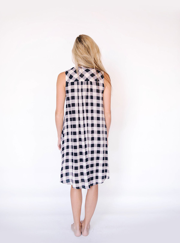 Jodifl Checkered Tunic Jodifl Checkered Tunic