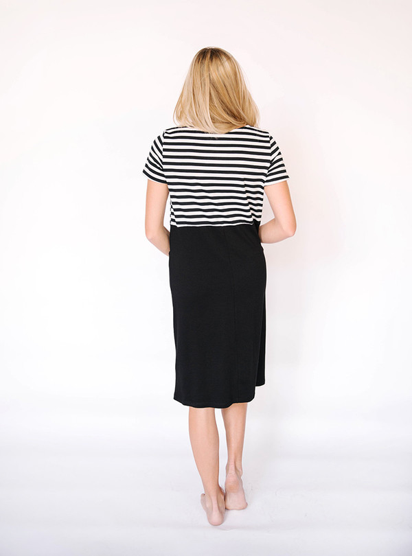 Hailey & Co Striped Pocket Dress Hailey & Co Striped Pocket Dress