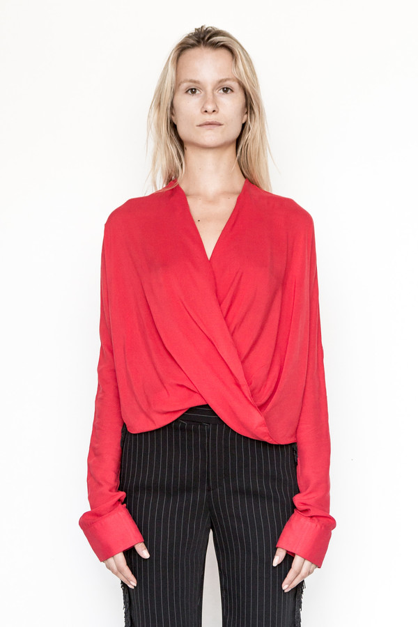 Assembly New York Rayon Twist Top Assembly New York Rayon Twist Top