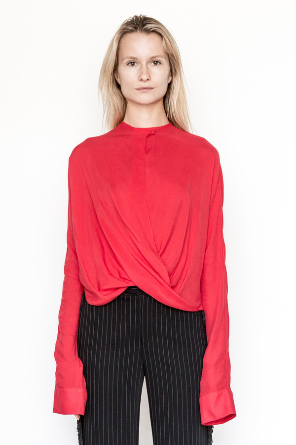 Assembly New York Rayon Twist Top Assembly New York Rayon Twist Top