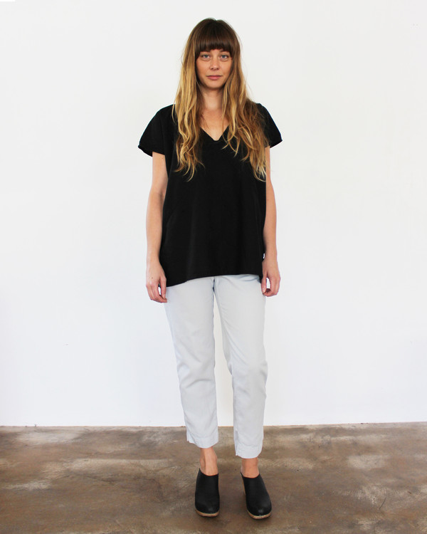 esby AVERY TUNIC TOP - BLACK esby AVERY TUNIC TOP - BLACK