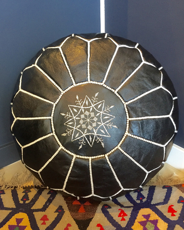 7 on Locust Moroccan Poof 7 on Locust Moroccan Poof