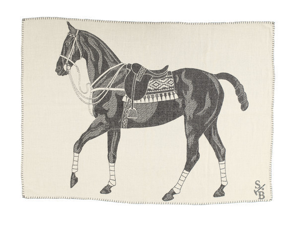Stick & Ball Polo Pony Throw Stick & Ball Polo Pony Throw