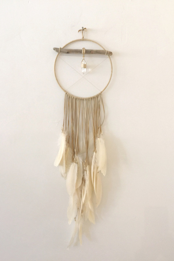 Marion McKee Round Dreamcatcher with Crystal Marion McKee Round Dreamcatcher with Crystal
