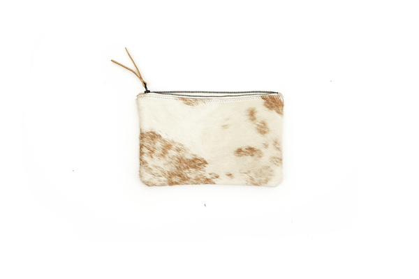 Primecut TAN BRINDLE MEDIUM POUCH Primecut TAN BRINDLE MEDIUM POUCH