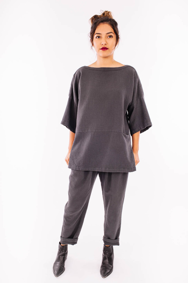 Black Crane Quilted Pant Black Crane Quilted Pant