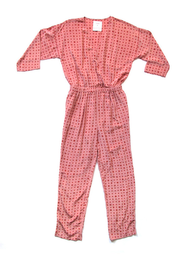 Seek Collective Sample Sale / Rilke Romper, pink portals print Seek Collective Sample Sale / Rilke Romper, pink portals print