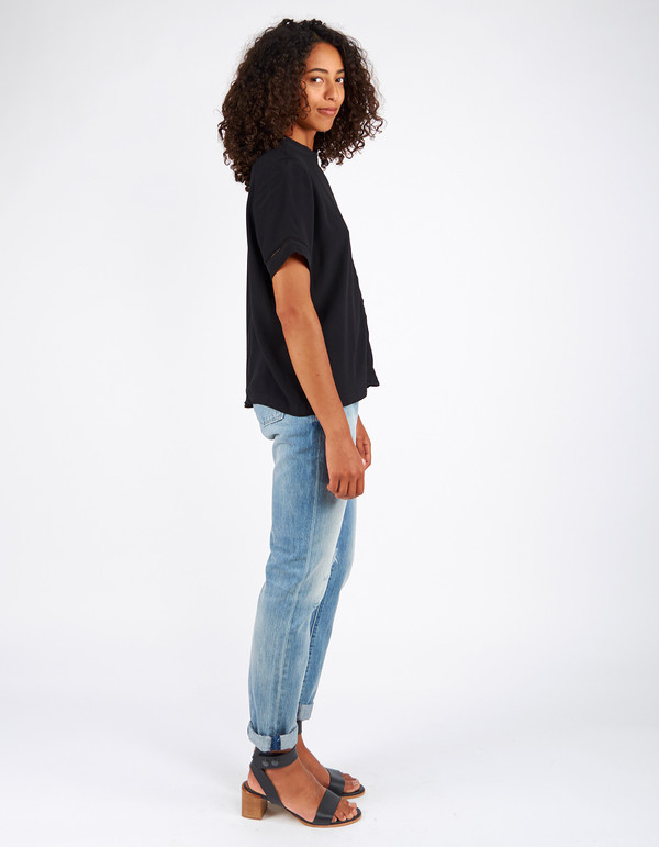 Minimum Maren Blouse Black Minimum Maren Blouse Black