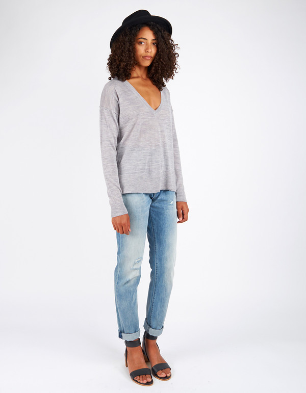 Minimum Sira Knit Light Grey Minimum Sira Knit Light Grey