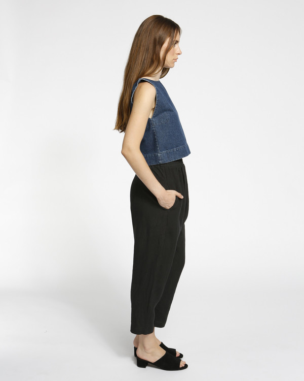 Ilana Kohn kate top in denim Ilana Kohn kate top in denim
