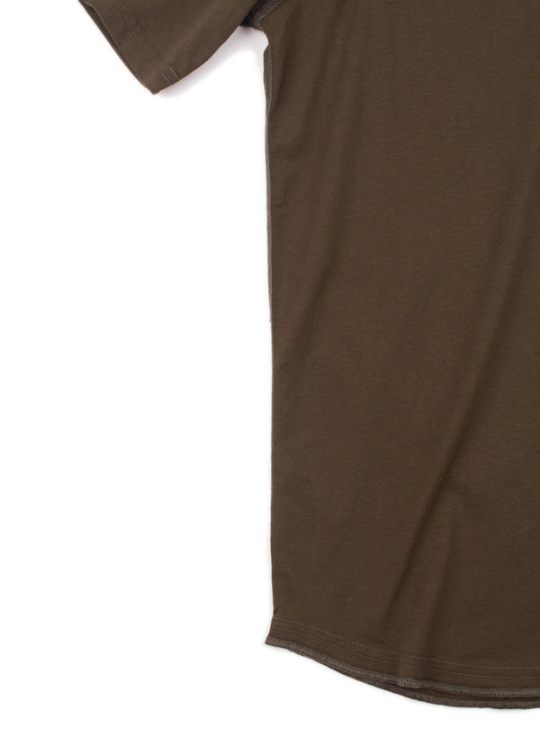 Reigning Champ Knit Cotton Jersey Raglan Tee Olive Reigning Champ Knit Cotton Jersey Raglan Tee Olive