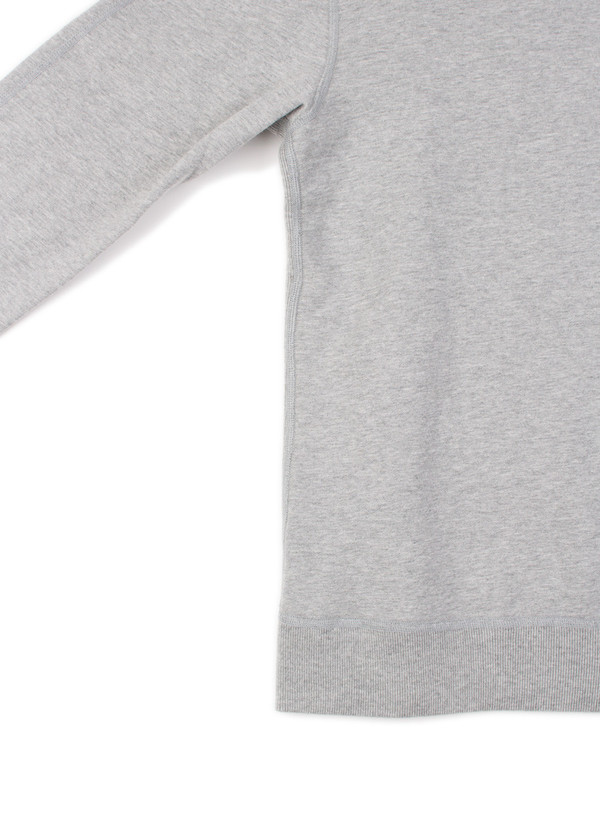 Reigning Champ Midweight Long Sleeve Crewneck Heather Grey Reigning Champ Midweight Long Sleeve Crewneck Heather Grey