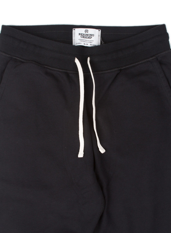Men's Reigning Champ Midweight Slim Sweatpant Black Men's Reigning Champ Midweight Slim Sweatpant Black