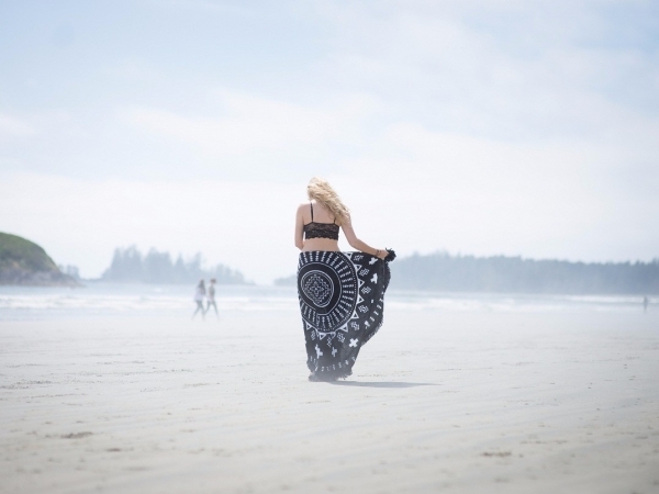 Tofino Towel Co. Florencia Round Towel Tofino Towel Co. Florencia Round Towel