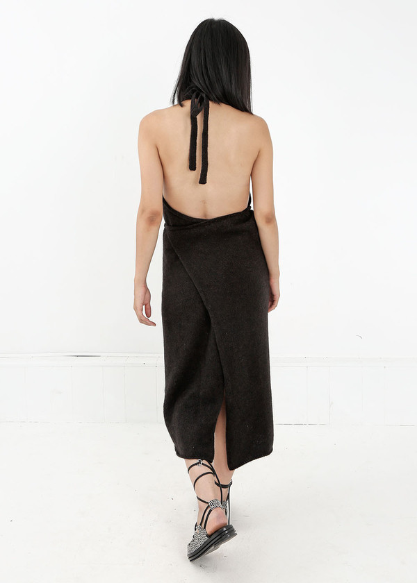 Baserange Knit Apron Dress Baserange Knit Apron Dress