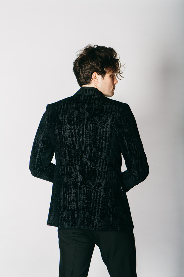 Men's Any Old Iron Any Old Black Crush Jacket Men's Any Old Iron Any Old Black Crush Jacket