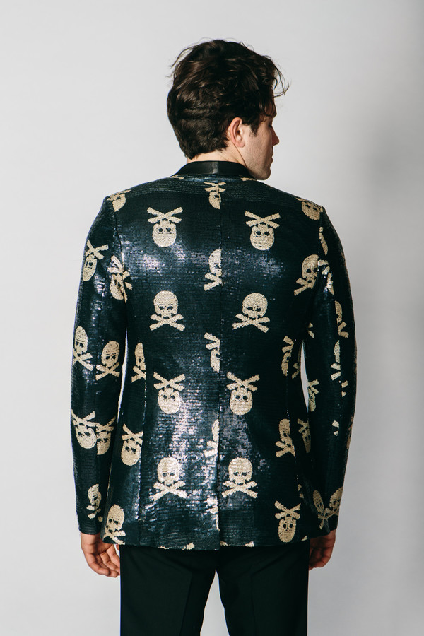 Any Old Iron Jolly Rogered Jacket Any Old Iron Jolly Rogered Jacket