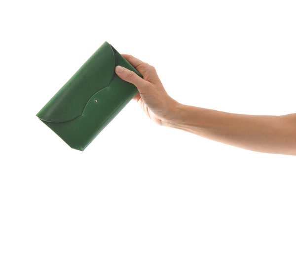 i ro se Green Ric Rac Long Wallet i ro se Green Ric Rac Long Wallet