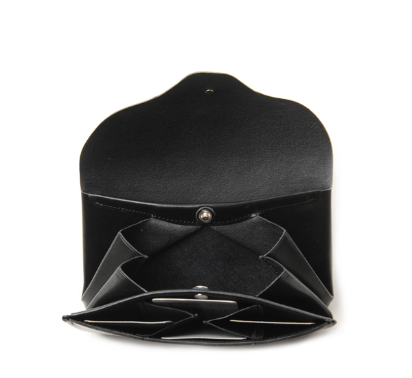 I Ro Se Black Ric Rac Long Wallet I Ro Se Black Ric Rac Long Wallet
