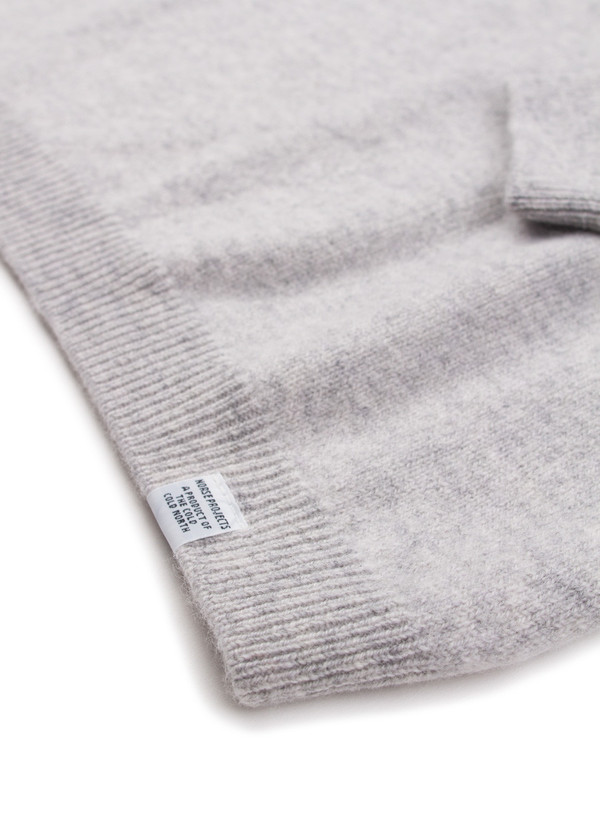 Norse Projects Sigfred Lambswool Grey Melange Norse Projects Sigfred Lambswool Grey Melange