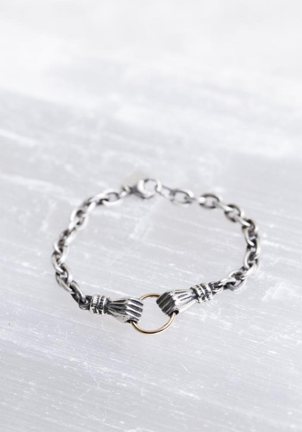 bracelet with two hands
