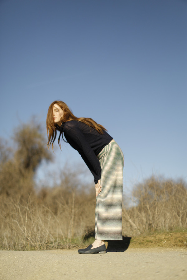 Calder Blake Clyde Wide Leg Stripe Pant Calder Blake Clyde Wide Leg Stripe Pant