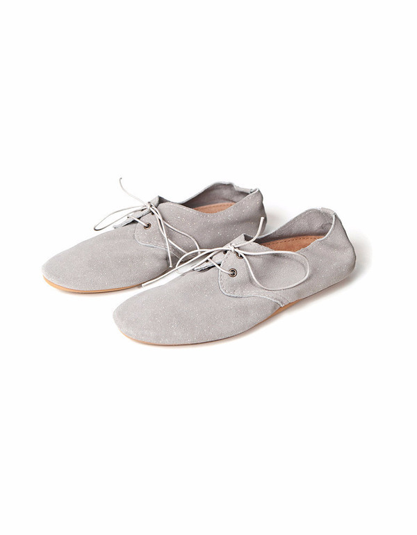 ANNIEL DERBY SPARKLE SUEDE SHOE ANNIEL DERBY SPARKLE SUEDE SHOE