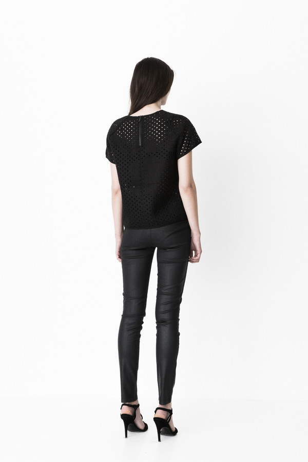 Storm + Marie Storm and Marie "Dot" Textured Structured Top Storm + Marie Storm and Marie "Dot" Textured Structured Top