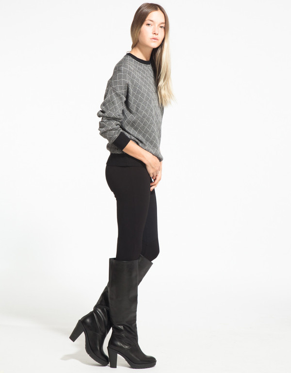 MARKOO SARAH BLACK SEAM PANT MARKOO SARAH BLACK SEAM PANT