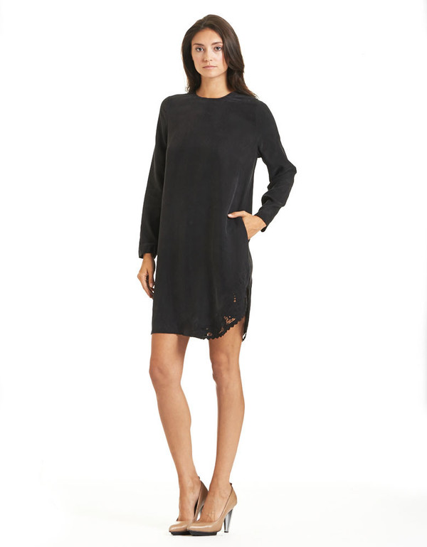 RODEBJER CAPUT WASHED SILK CUTOUT TOP RODEBJER CAPUT WASHED SILK CUTOUT TOP