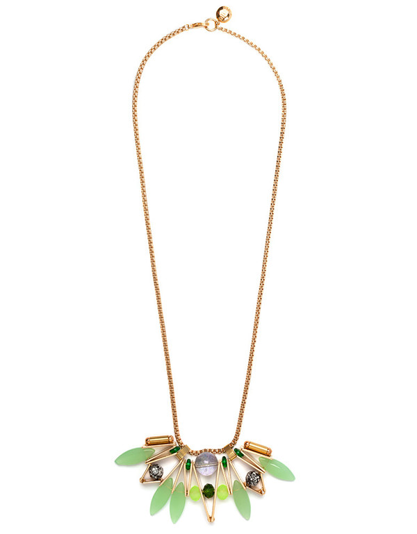 SCHO SUMMER CAKE PIECE NECKLACE SCHO SUMMER CAKE PIECE NECKLACE