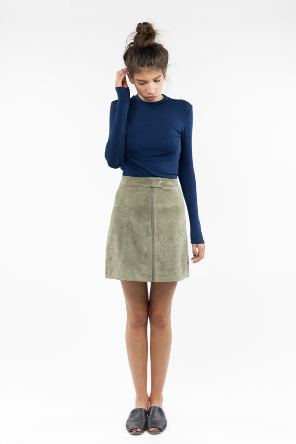 just female Alex Blouse - Dress Blue just female Alex Blouse - Dress Blue