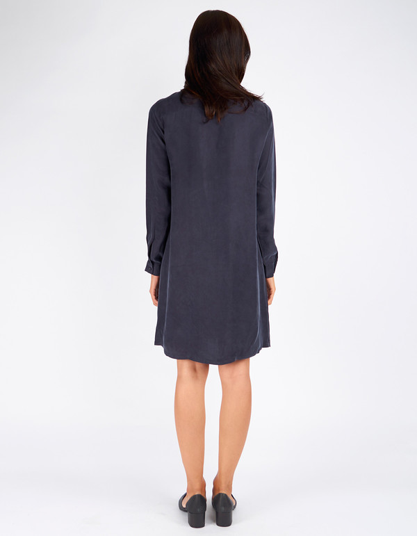 Just Female Gala Long Shirt Dress Dress Blue Just Female Gala Long Shirt Dress Dress Blue