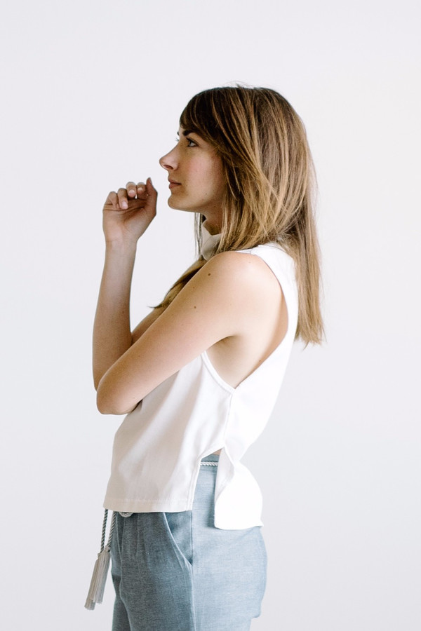 REIFhaus Aros Sweater // White REIFhaus Aros Sweater // White
