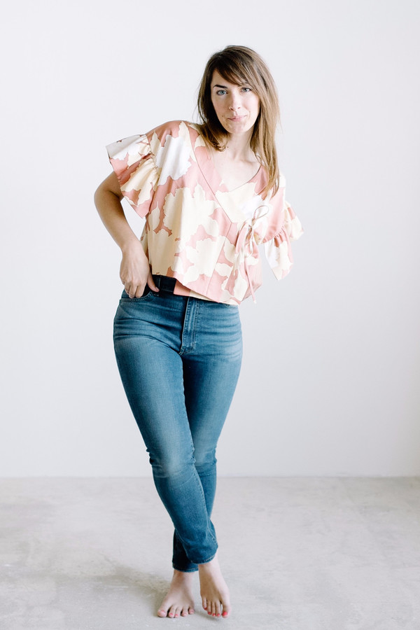 Arcana Heirophant Kimono Blouse // Flower Arcana Heirophant Kimono Blouse // Flower