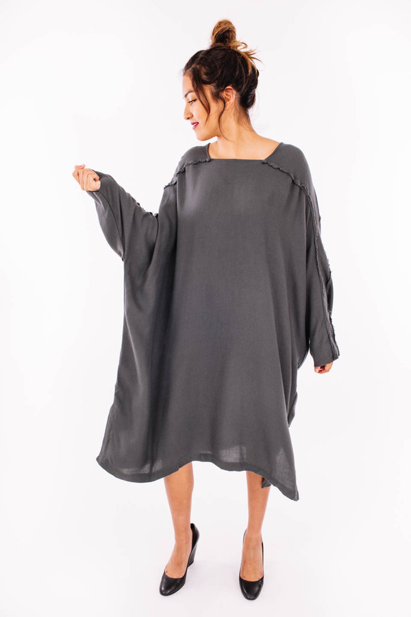 Black Crane Dome Dress (Dark Shadow) Black Crane Dome Dress (Dark Shadow)